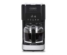 Caso 1846 Coffee Taste & Style Design Kaffeemaschine, Schwarz, Edelstahl