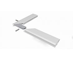 Windhager Insektenschutz Eckverbinderset Zubehör für Fliegengitter Spannrahmen Fenster und Türen aus Kunststoff, weiß, 03534