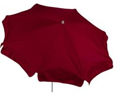acamp Sonnenschirm wasserabweisend Gartenschirm Marktschirm 180 cm in rot Bespannung 100% Polyester wasserabweisend