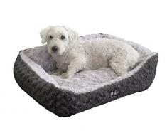 Nobby Komfortbett SEOLI dunkelgrau / hellgrau L x B x H: 45 x 40 x 18 cm