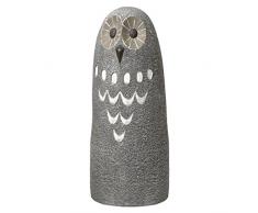 Design Toscano Große-Augen-Eulen für den Garten: Oskar