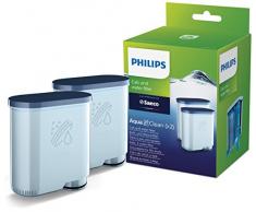 Philips Kalk CA6903/22 Aqua Clean Wasserfilter für Kaffeevollautomaten, Doppelpack, Kunststoff