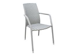 Dajar 47224 Sessel Etienne Patio Grau 66 x 57 x 90,5 cm