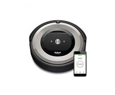 iRobot Roomba e5 (e5154) Saugroboter mit mit 3-stufigem Reinigungssystem, zwei Multibodenbürsten, WLAN Staubsauger Roboter, Ideal für Haustiere, Teppiche und Hartböden, App-Steuerung, Dirt Detect