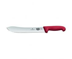 Victorinox Küchenmesser Schlachtmesser Fibrox rot Länge: 25 cm, 5.7401.25