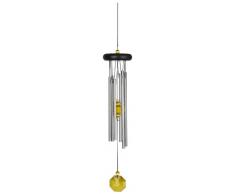 Woodstock Windspiel Chakra Chime, Silber, 46,9 cm