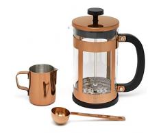 Leopold Vienna Kaffeebereiter Set 0.8 Liter mit Tasse und Messlöffel 3-teilig