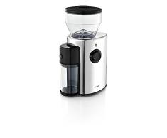 WMF SKYLINE Kaffeemühle, Esspressomühle, elektrisch, Kegelmahlwerk aus Stahl, 12-stufiger Mahlgrad, 2-10 Tassen, 150 Watt