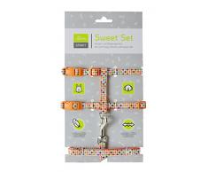 HUNTER SEVENTIES Welpen- und Katzengarnitur, Geschirr inklusive Leine, orange