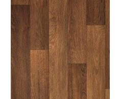 Bodenbelag PVC Vinyl Dielenoptik Auslegware Stabparkett Rustikal 200 x 400 cm. Weitere Farben und Größen verfügbar