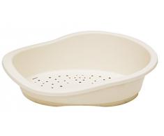 Croci C2020044 Korb Lounge 61, Sahne, 79 x 55 x 22 cm