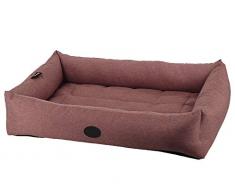 Nobby Komfortbett eckig PUTU rosa; 70 x 52 x 13 cm