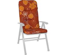 Angerer Hochlehnerauflage Exklusiv Stuhlauflage Terracotta