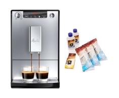 Melitta E 950-103 Kaffeevollautomat Caffeo Solo mit Vorbrühfunktion + Melitta 6er Pflegeset