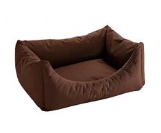 HUNTER Gent Hundesofa, wasserabweisend, schmutzabweisend, antibakteriell,80 x 60 cm, braun