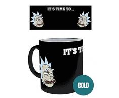 GB Eye Rick und Morty Get Schwifty wärmeempfindlicher Kaffeebecher, Keramik, Mehrfarbig, 15 x 10 x 9 cm