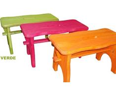 Meeting MEE185 Hocker aus Holz, Grün