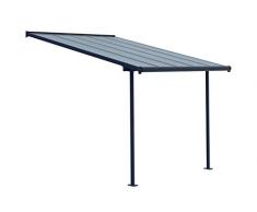 Palram Carnival Terrassenüberdachung 3x3,05m in Grau, klar