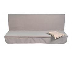 Stiliac 9713t322 Bezug Kissen, grau, 174 x 75 x 1 cm