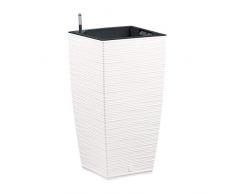 Emsa 518508 Casa Cosy Blumensäule, Aqua Comfort Bewässerungssystem, weiß