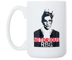 Notorious RBG – Ruth Bader Ginsburg Tasse 425 ml Deluxe große doppelseitige Tasse