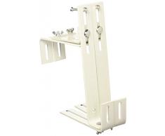 Siena Garden Blumenkastenhalter Gigant, 3-fach verstellbar, weiß, 1 Stück, 678241