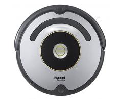 iRobot Roomba 615 Saugroboter mit 3-stufigem Reinigungssystem, Dirt Detect, Staubsauger Roboter selbstaufladend mit Ladestation, geeignet für Tierhaare, Teppiche und Hartböden, mit intelligentem Griff