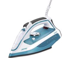 MPM Bügeleisen Dampfbügeleisen 2600 Watt, Edelstahl-Bügelsohle, Dampfstoß 80 g/min, Selbstreinigung), – mze-15