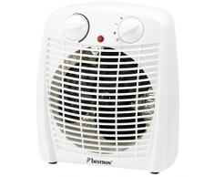 Bestron Heizlüfter, Thermostat, Temperaturüberwachung, 1000 Watt/ 2000 Watt, Weiß