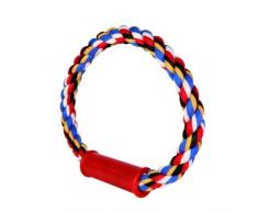 TRIXIE Denta Fun Tugger Spielzeug für Hunde, rund, 30 cm