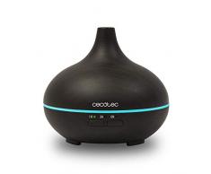 Cecotec Ultraschall- Luftbefeuchter Pure Aroma - 150-300 ml, mit Timer, 7 LED Farben, Funktion Aromatherapie, Ultra leise. (150 ml, Yin)