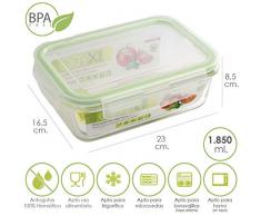 Oryx 5024015 Frischhaltedose, Glas Rechteckiges Glas 1850 ml. 23x16.5x8.5 (alt) cm