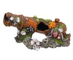 Nobby 28143 Aquarium Dekoration Aqua Ornaments, Kanone