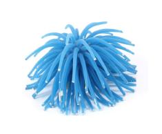 Sourcingmap Weiches Silikon Dots Accent Anemone Aquarium Dekoration, Weiß/Blau de