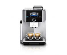 Siemens EQ.9 plus connect s500 Kaffeevollautomat TI9558X1DE, automatische Reinigung, Personalisierung, extra leise, 1.500 Watt, Edelstahl