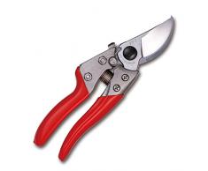 ARS Gartenschere, robust, rote Griffe, 17,8 cm