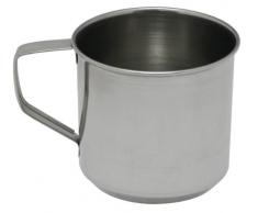 Lindys CO12 Metall Trinkbecher 12 Unzen Silber