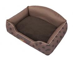 HobbyDog XXL KREJBK3 Königliches Exclusive Hundebett Größe XXL Hell Braun/Light Brown Bett Betten Matratze Platz Schlafplatz Hundebett Hundesofa, XXL, Brown, 4.5 kg
