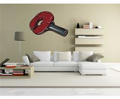 INDIGOS KAR-Wall-sport085-89 Wandtattoo Sport 085 - Bet Tischtennis - Wandaufkleber - 58 x 89 cm