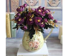 Bouquet Hohe Qualität Fake Pfingstrose Kunstblume Home Hochzeit Decor