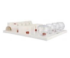 Trixie 4590 Cat Activity Fun Board, 30 × 40 cm, weiß