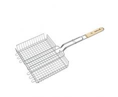 barbecook Grillzubehör, Verstellbarer Grillrost, grau, 32 x 5 x 63 cm, 2230193055