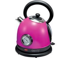 Camry CR 1252V Elektrischer Wasserkocher aus Metall, 1,8 Liter, Violett