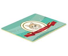 Caroline s Treasures bb1561jcmt Chihuahua Merry Christmas Küche oder Badteppich, 24 von 91,4 cm Multicolor