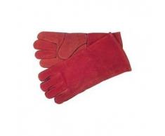 Schweißarbeiten Ofenhandschuh. Rot, Heavy Duty, hochwertigem weichem Leder