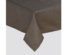 Sun Garden 10121245 50104-62 Tisch-Decke 160 rd Dessin uni mocca