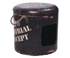 Croci C2178802 Pouf Industrial Handycraft 35x35x34 cm