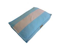 Ellie-Bo Käfig 91,4 cm Hund oder Box groß 87 cms x 57 cms gestreift blau und grau Hundebett