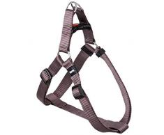 Karlie Art Sportiv Plus Geschirr, 10 mm 20-35 cm, braun,1-2-3 Step und Go