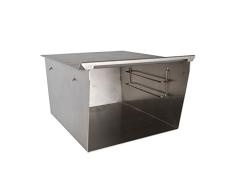 Funco Backofen für Kohlegrill Grillzubehör Edelstahl 37,7x32x22 cm